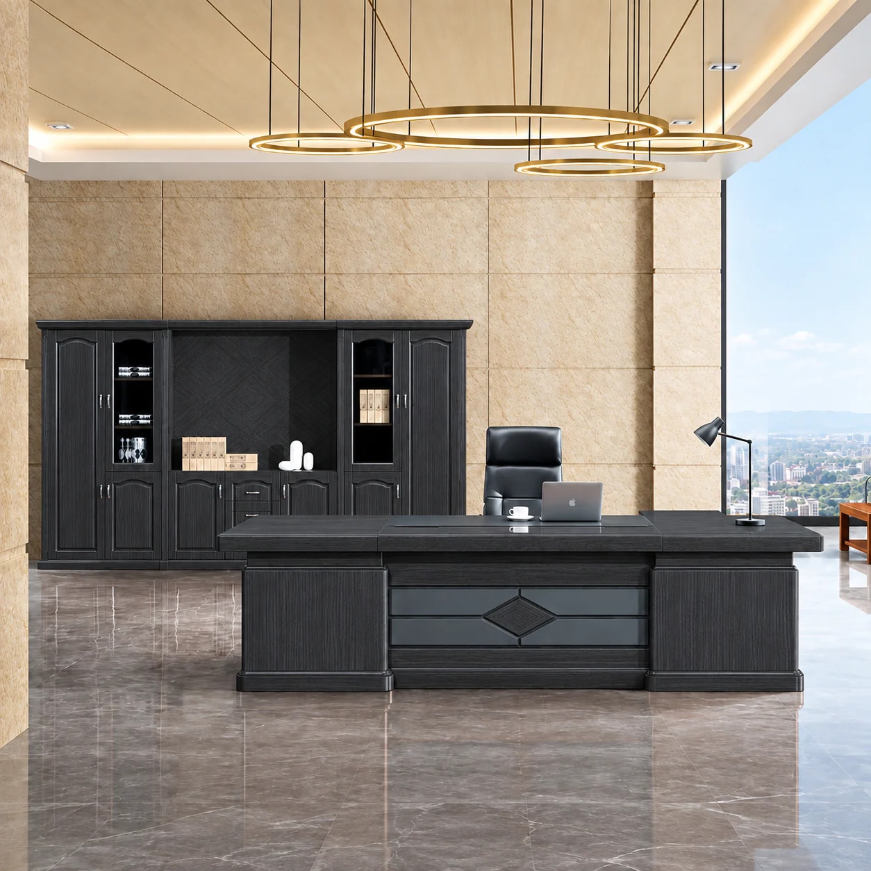Black interior application