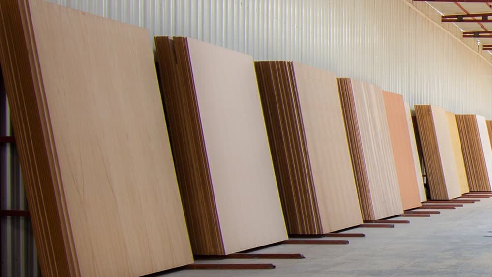Veneered MDF & Chipboard material view